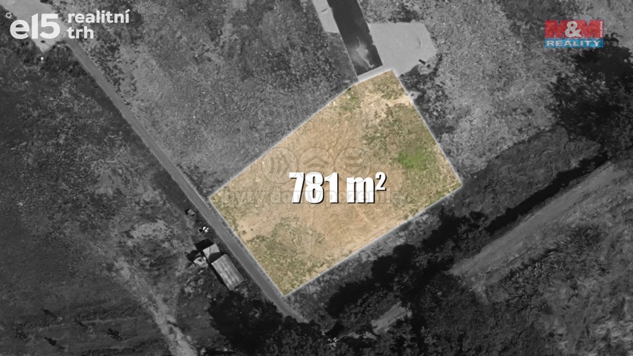 Prodej pozemky pro bydlení, 781 m² - Podhořany u Ronova