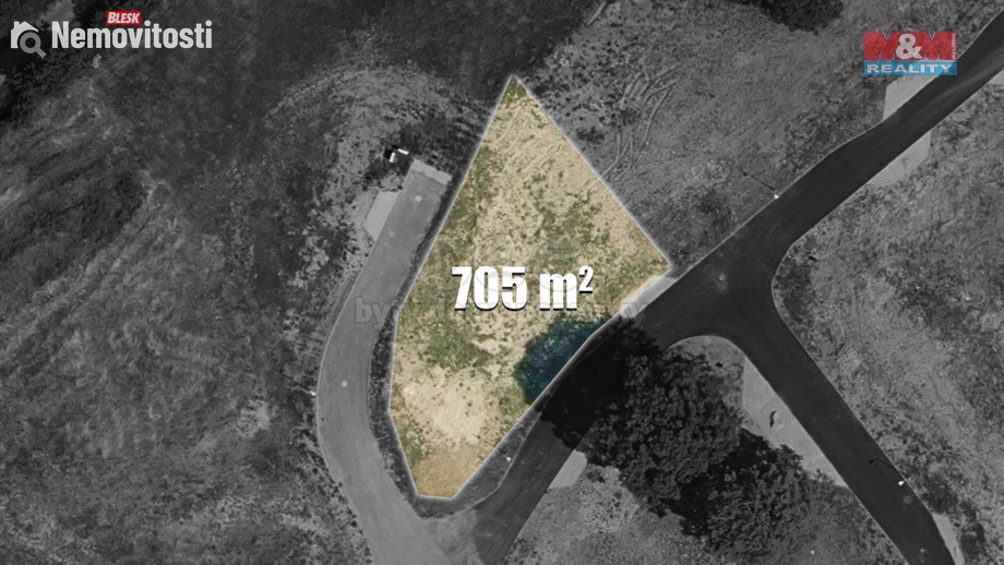 Prodej stavebního pozemku 705 m², Podhořany u Ronova