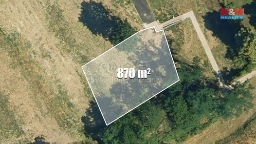Prodej pozemky pro bydlení, 870 m² - Podhořany u Ronova