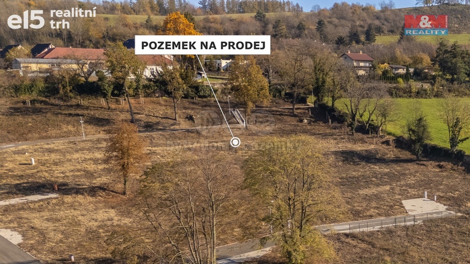 Prodej pozemky pro bydlení, 874 m² - Podhořany u Ronova