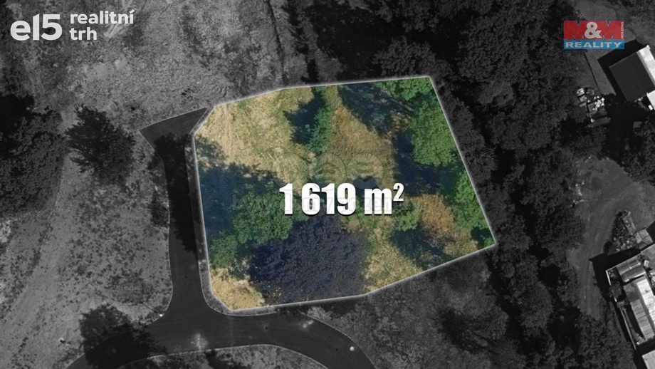 Prodej pozemky pro bydlení, 1 619 m² - Podhořany u Ronova
