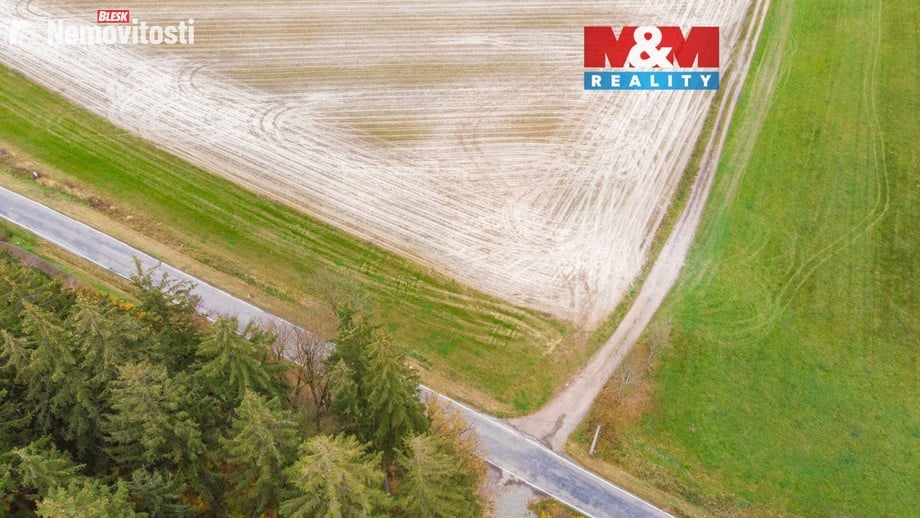 Prodej pole 1 432 m², Javornice