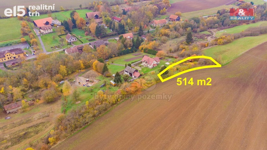 Prodej pozemky - trvalý travní porost, 514 m² - Chyjice