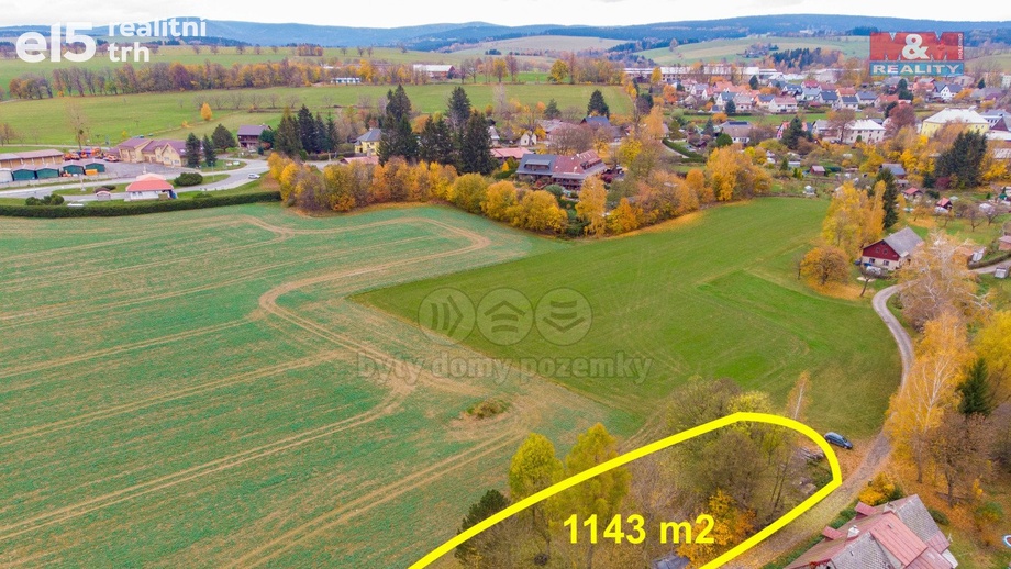Prodej pozemky - zahrady, 1 143 m² - Pěčín
