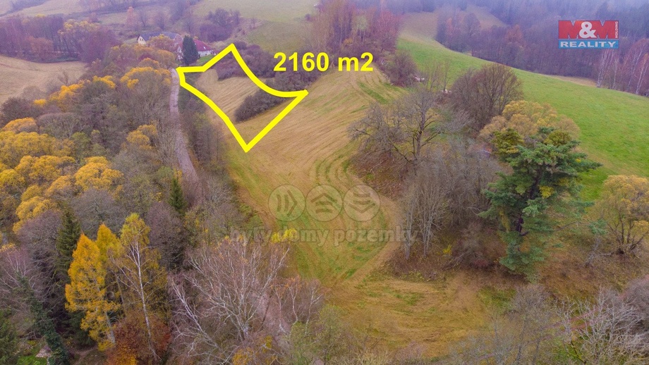 Prodej louky 2 160 m², Hajnice