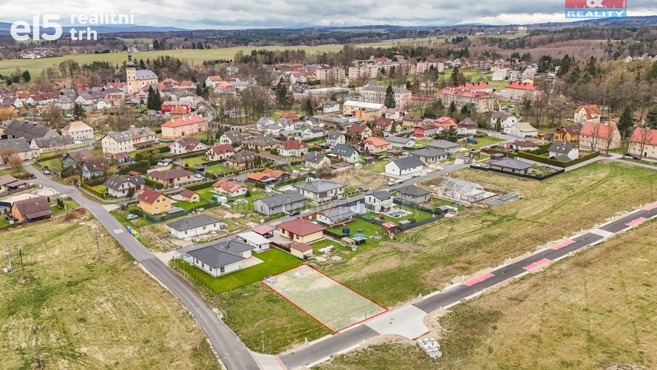 Prodej stavebního pozemku 651 m², Skalná