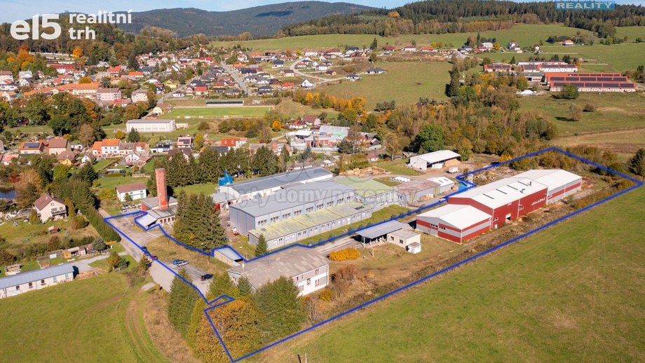 Prodej výroba, 2 704 m² - Horní Planá