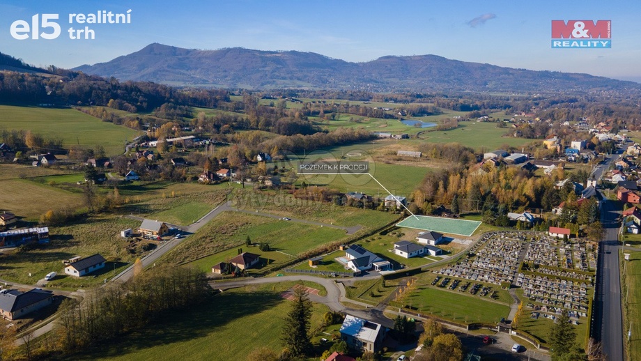 Prodej pozemky pro bydlení, 1 544 m² - Ostravice