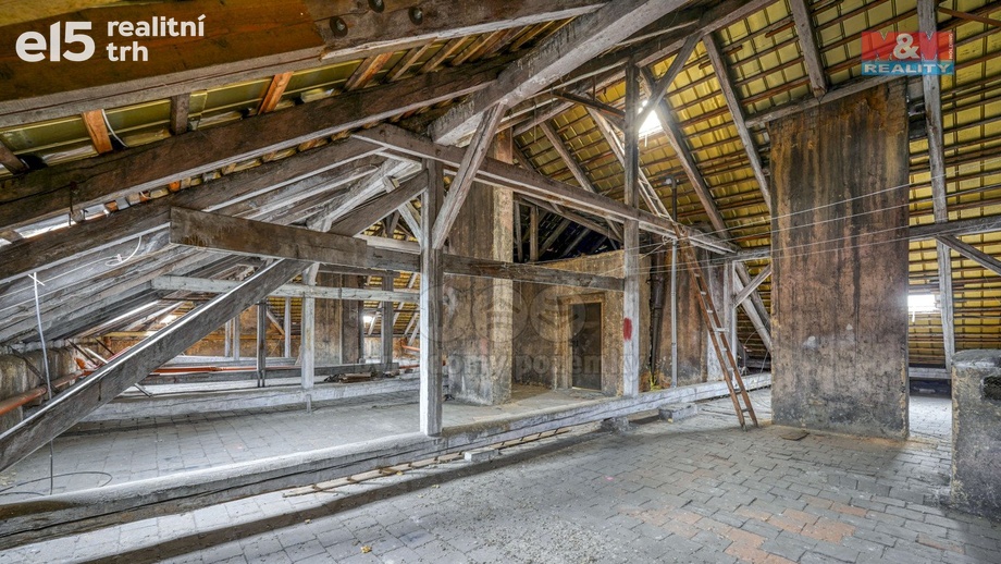 Prodej půdního prostoru 540 m², Plzeň 3