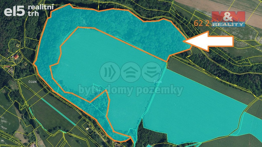 Prodej lesy, 31 075 m² - Dolní Bousov - Střehom
