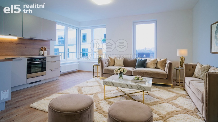 Prodej byty 2+kk, 60 m² - Cheb