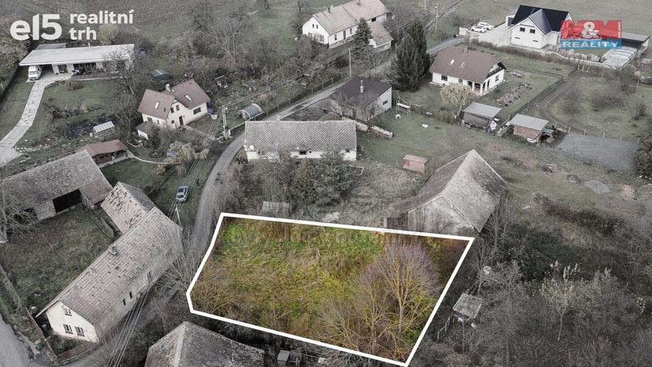 Prodej pozemky pro bydlení, 919 m² - Morašice