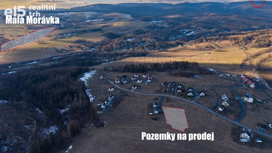 Prodej pozemky pro bydlení, 3 758 m² - Václavov u Bruntálu - Horní Václavov