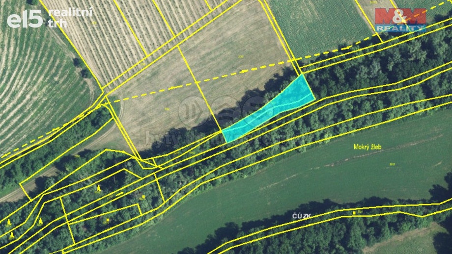 Prodej zemědělská půda, 1 260 m² - Klentnice