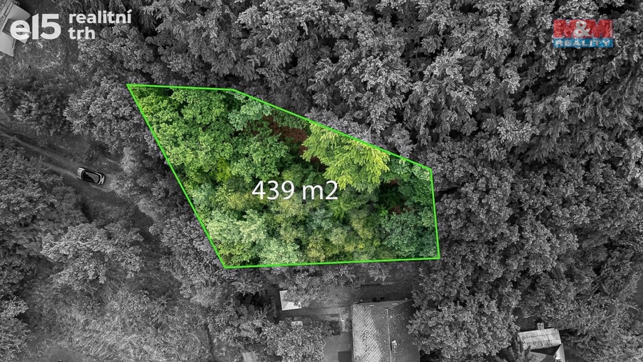 Prodej pozemky pro bydlení, 439 m² - Klopina - Veleboř