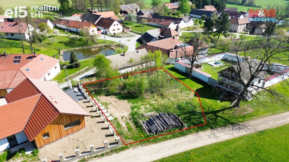 Prodej pozemky pro bydlení, 695 m² - Pelhřimov - Pejškov