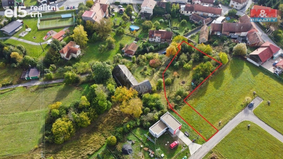 Prodej pozemky pro bydlení, 1 986 m² - Hroubovice