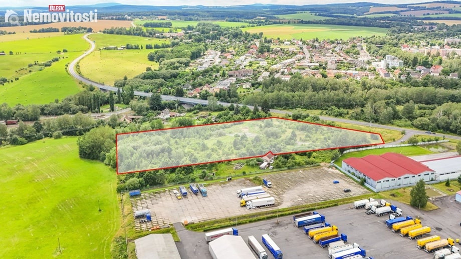 Prodej komerčního pozemku 21 667 m², Cheb