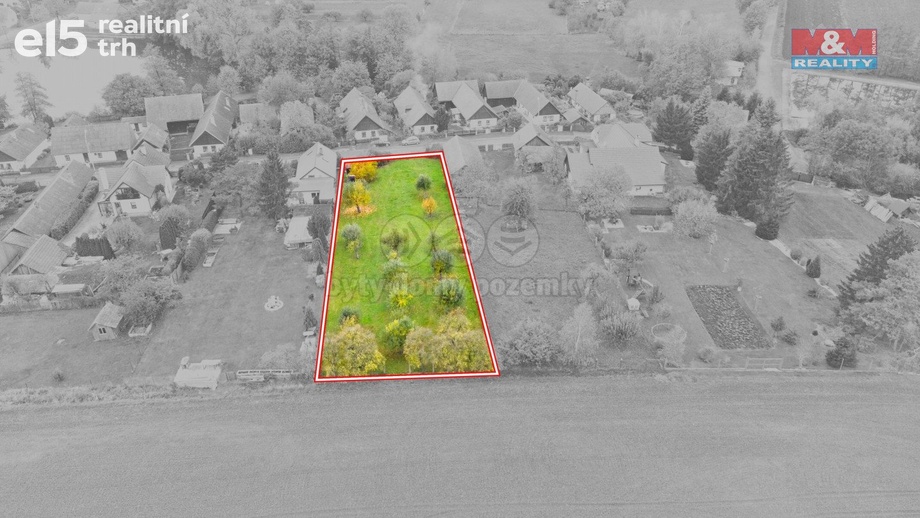 Prodej pozemky pro bydlení, 1 511 m² - Chroustov