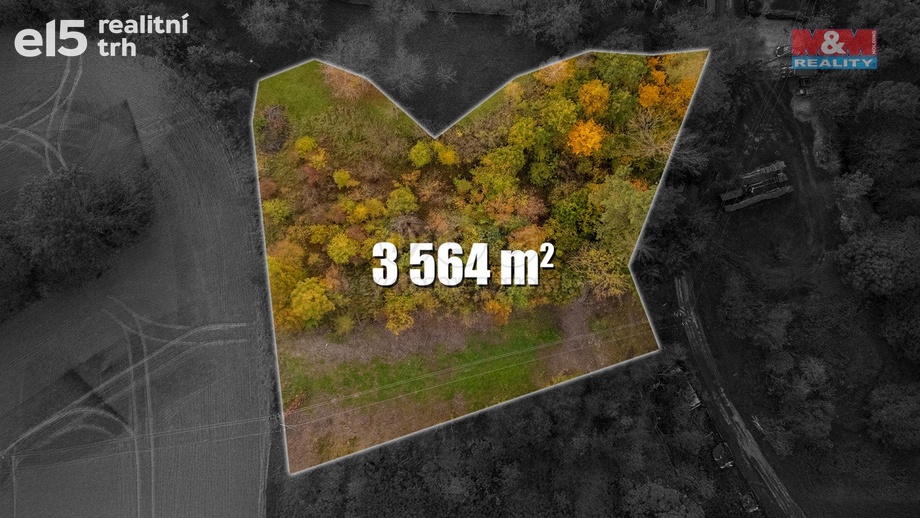 Prodej pozemky - zahrady, 3 564 m² - Kněžmost