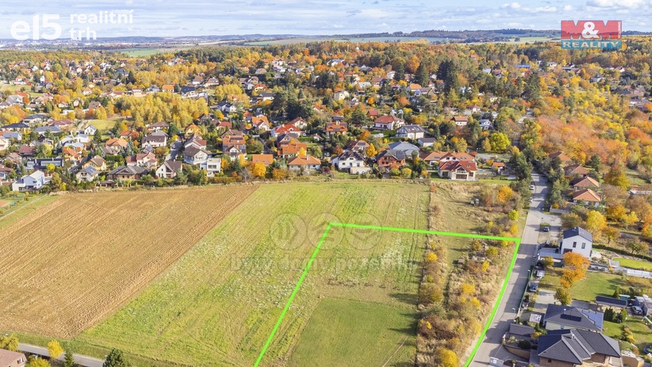 Prodej pozemky pro komerční výstavbu, 7 470 m² - Psáry - Dolní Jirčany