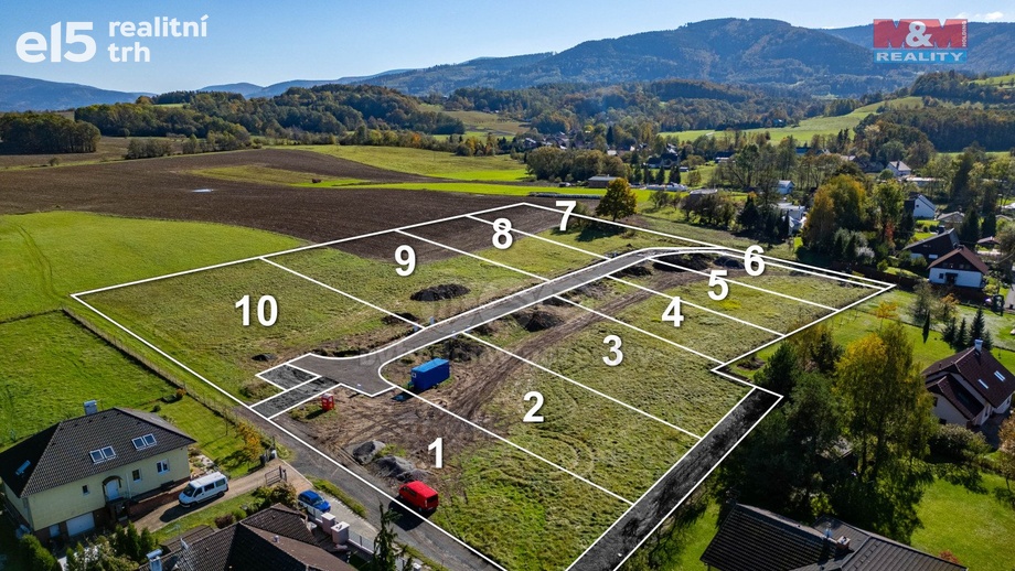 Prodej pozemky pro bydlení, 1 003 m² - Janovice