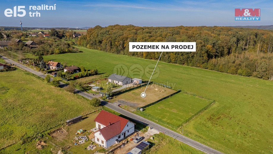 Prodej pozemky pro bydlení, 1 250 m² - Prodašice