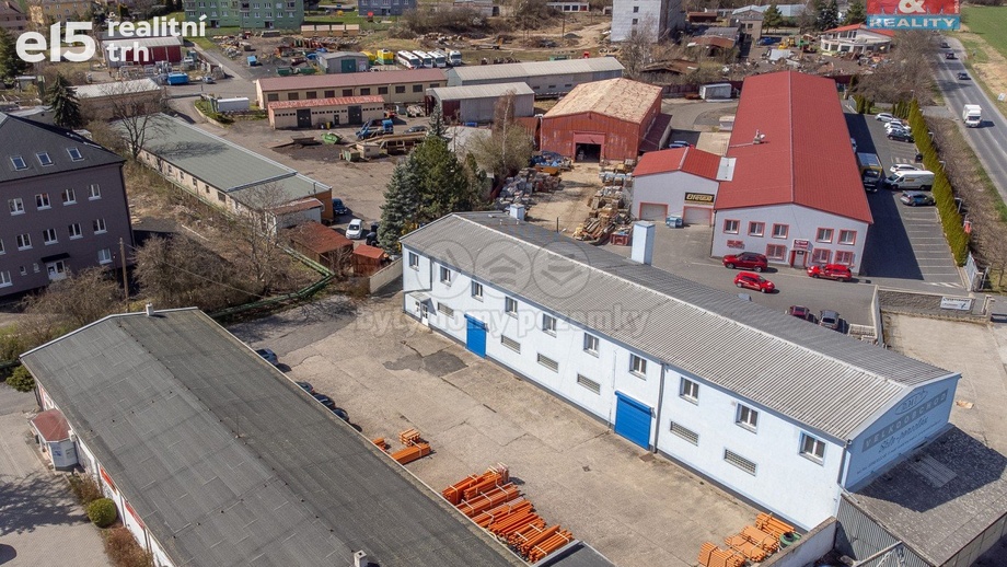 Pronájem výroba, 1 200 m² - Kadaň