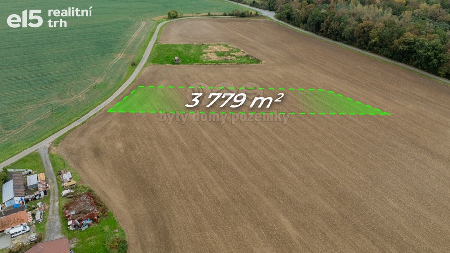 Prodej pozemky pro bydlení, 3 779 m² - Choryně