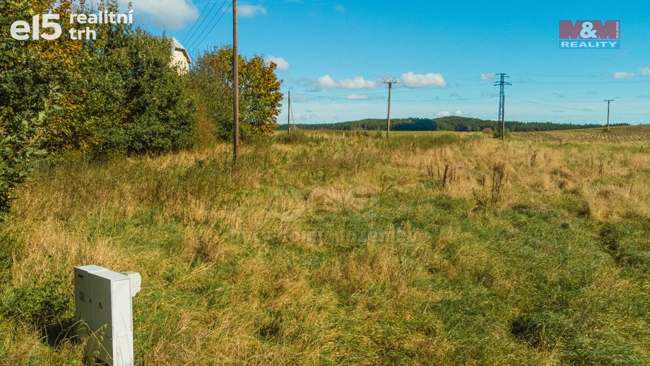 Prodej pozemky pro bydlení, 1 391 m² - Přimda - Malé Dvorce