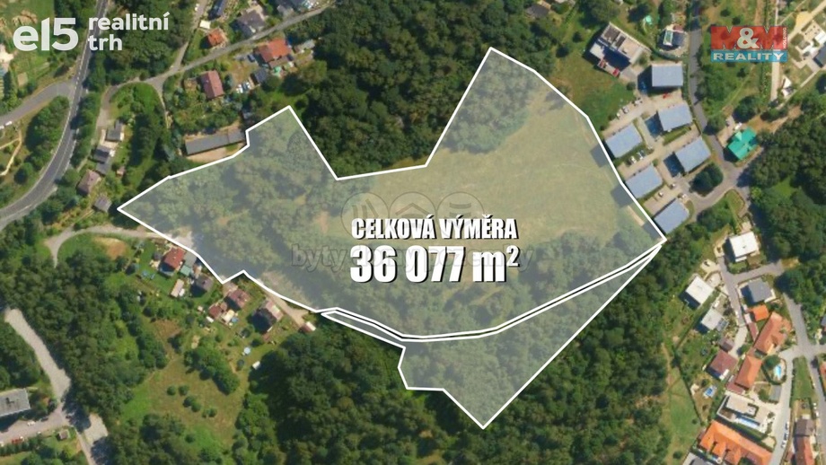 Prodej pozemky - trvalý travní porost, 36 077 m² - Liberec VI-Rochlice