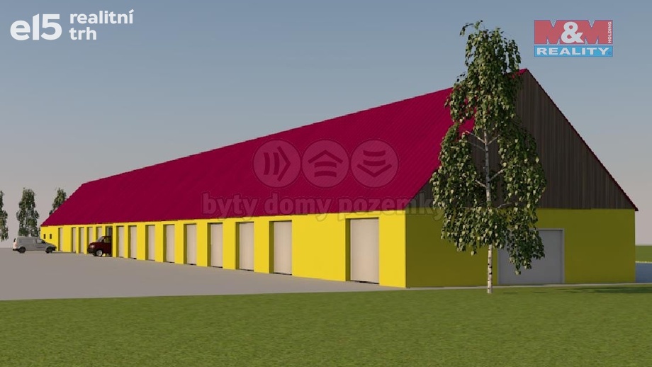 Pronájem sklady, 230 m² - Újezdec