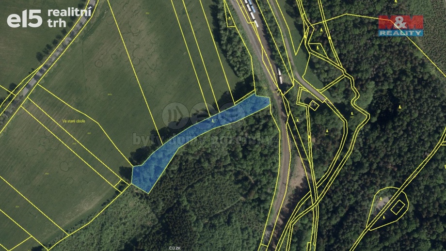 Prodej lesy, 5 147 m² - Kostelec u Heřmanova Městce
