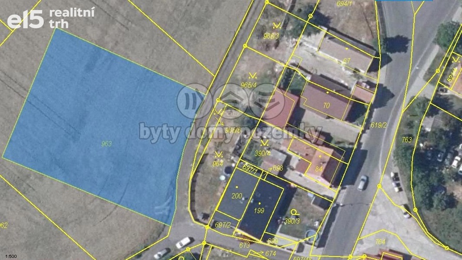 Prodej pozemky pro bydlení, 2 167 m² - Hrušovany
