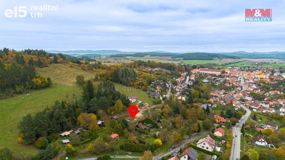 Prodej stavebního pozemku 1 606 m², Vlachovo Březí
