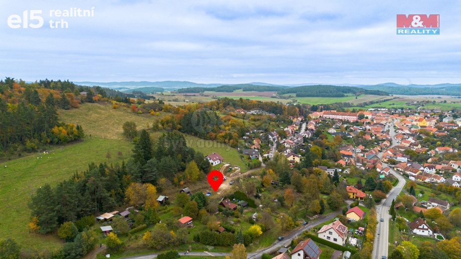 Prodej pozemky pro bydlení, 1 606 m² - Vlachovo Březí