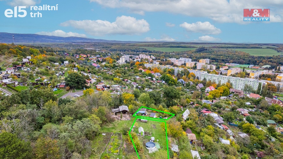 Prodej pozemky - zahrady, 1 017 m² - Kadaň