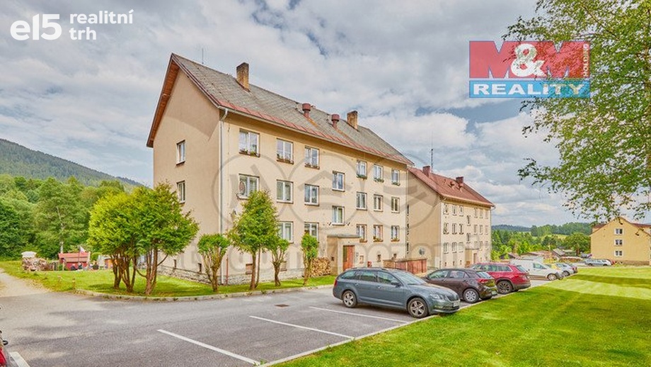 Prodej byty 2+1, 49 m² - Horní Vltavice