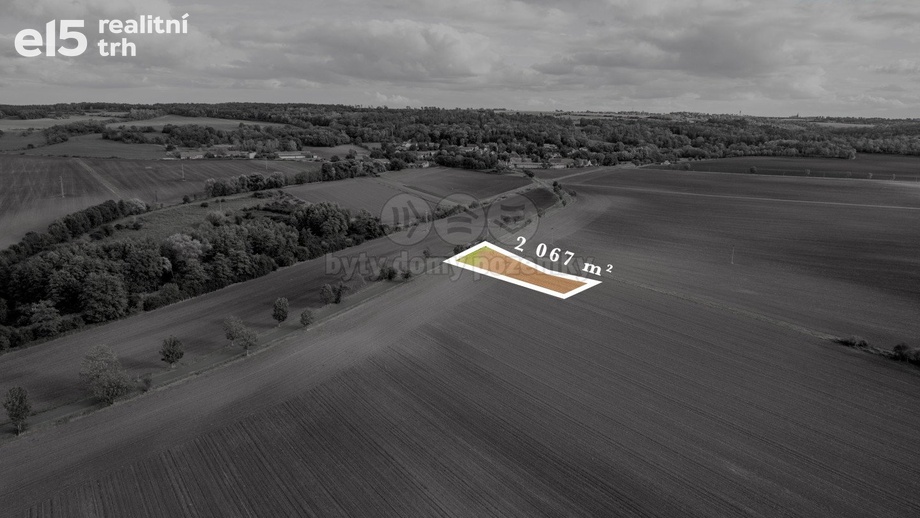 Prodej pozemky pro bydlení, 2 067 m² - Budyně nad Ohří - Vrbka