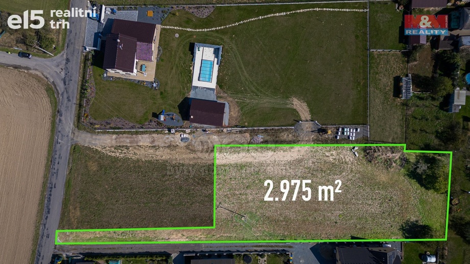 Prodej pozemky pro bydlení, 2 975 m² - Bělkovice-Lašťany