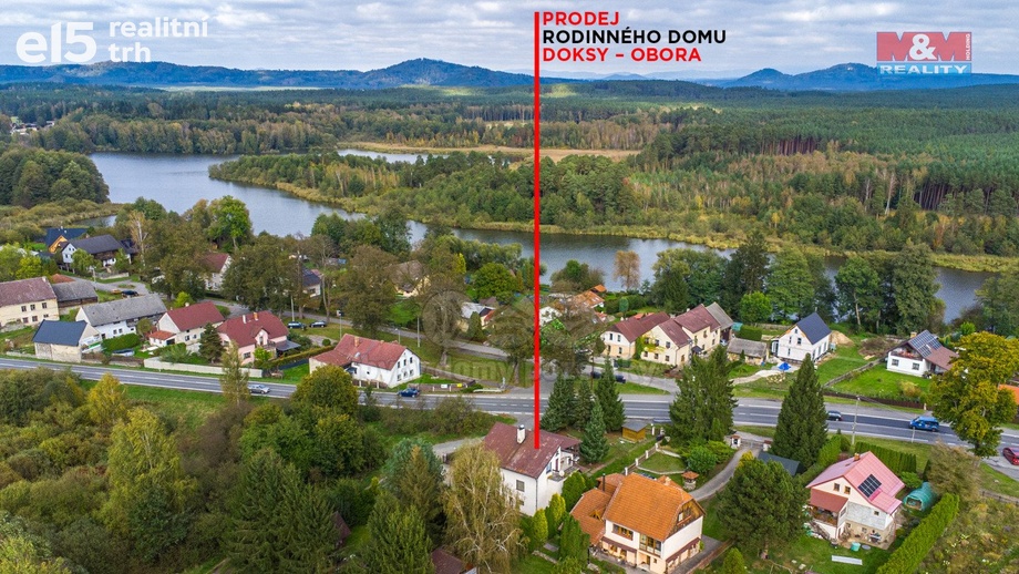 Prodej rodinné domy, 216 m² - Doksy - Obora