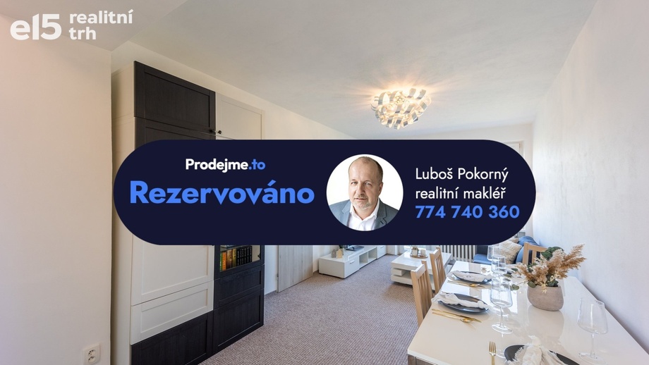 Prodej byty 3+1, 62 m² - Brno - Lesná