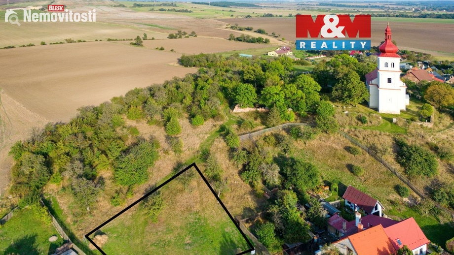 Prodej zahrady 620 m², Údlice