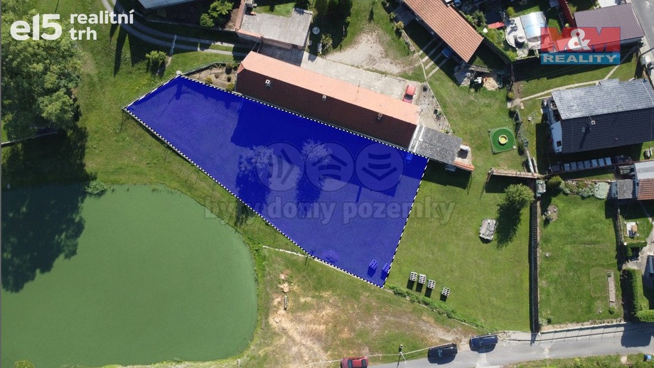 Prodej pozemky pro bydlení, 889 m² - Býkev