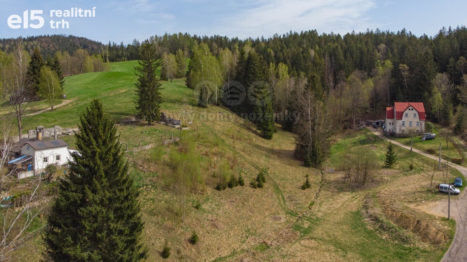 Prodej pozemky - trvalý travní porost, 6 847 m² - Janov nad Nisou - Loučná nad Nisou