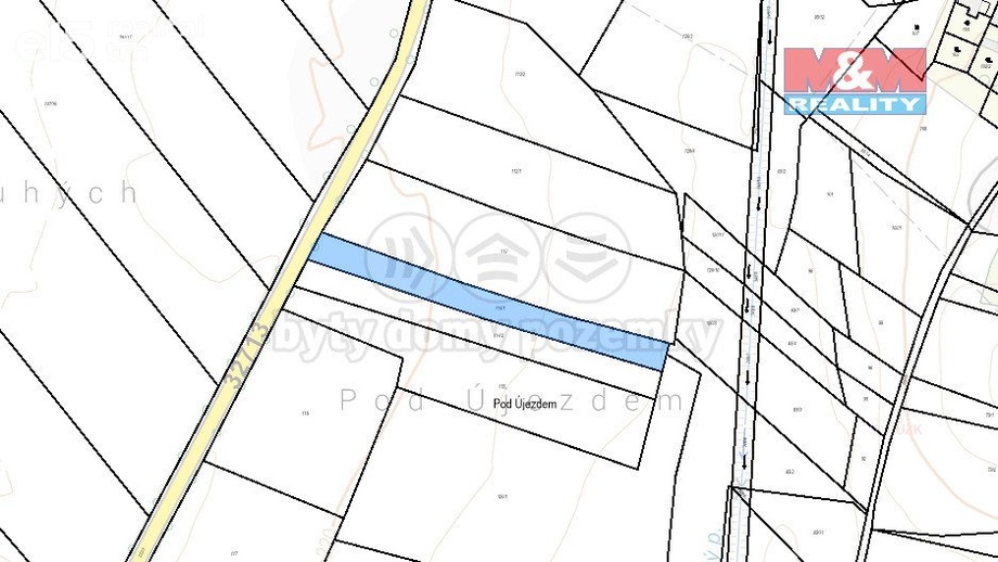 Prodej zemědělská půda, 2 338 m² - Újezd u Přelouče