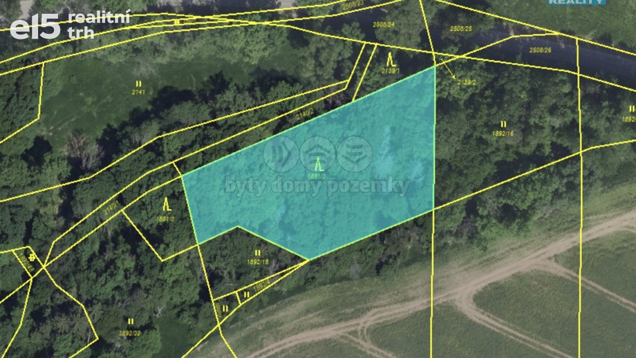 Prodej lesy, 5 084 m² - Petroupim