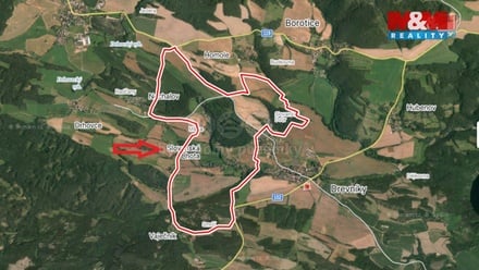 Prodej stavebního pozemku 787 m², Drevníky