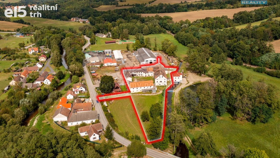 Prodej výroba, 1 625 m² - Nišovice