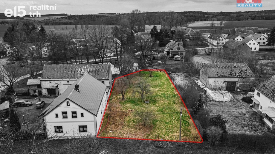 Prodej pozemky pro bydlení, 1 403 m² - Olbramov